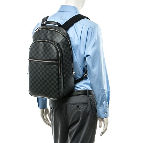 louis vuitton damier graphite canvas michael backpack bag